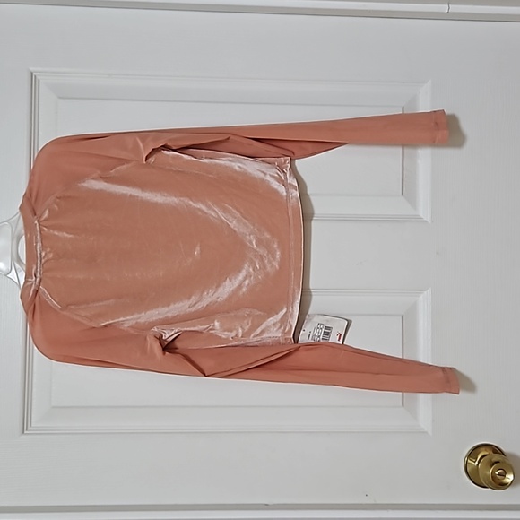 PUMA VELVETY CROP LONG SLEEVES TOP MESH SLEEVES XS - Picture 4 of 6